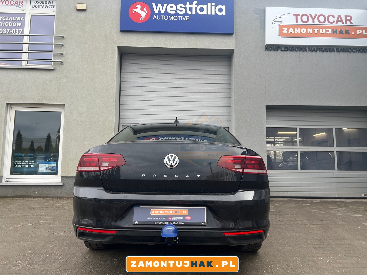volkswagen passat z hakiem holowniczym westfalia a40v 